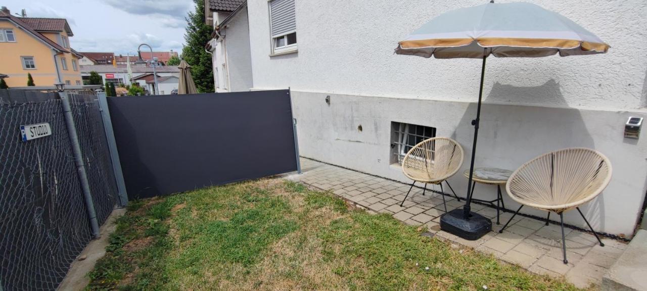 Studio Ferienwohnung Untergeschoss Ostrach Εξωτερικό φωτογραφία